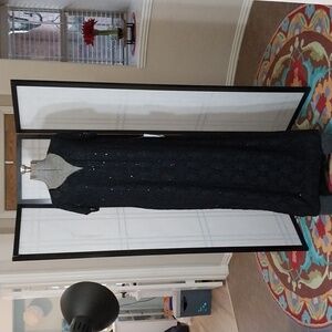 Black formal dress